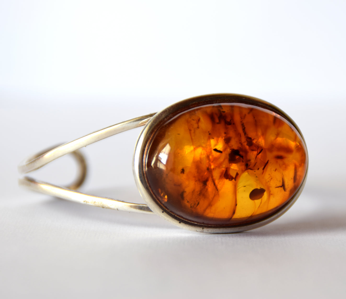 MJ Baltica, bracelet, natural Baltic Amber, 925 Silver, elegant, beautiful, unique, vintage, BB072