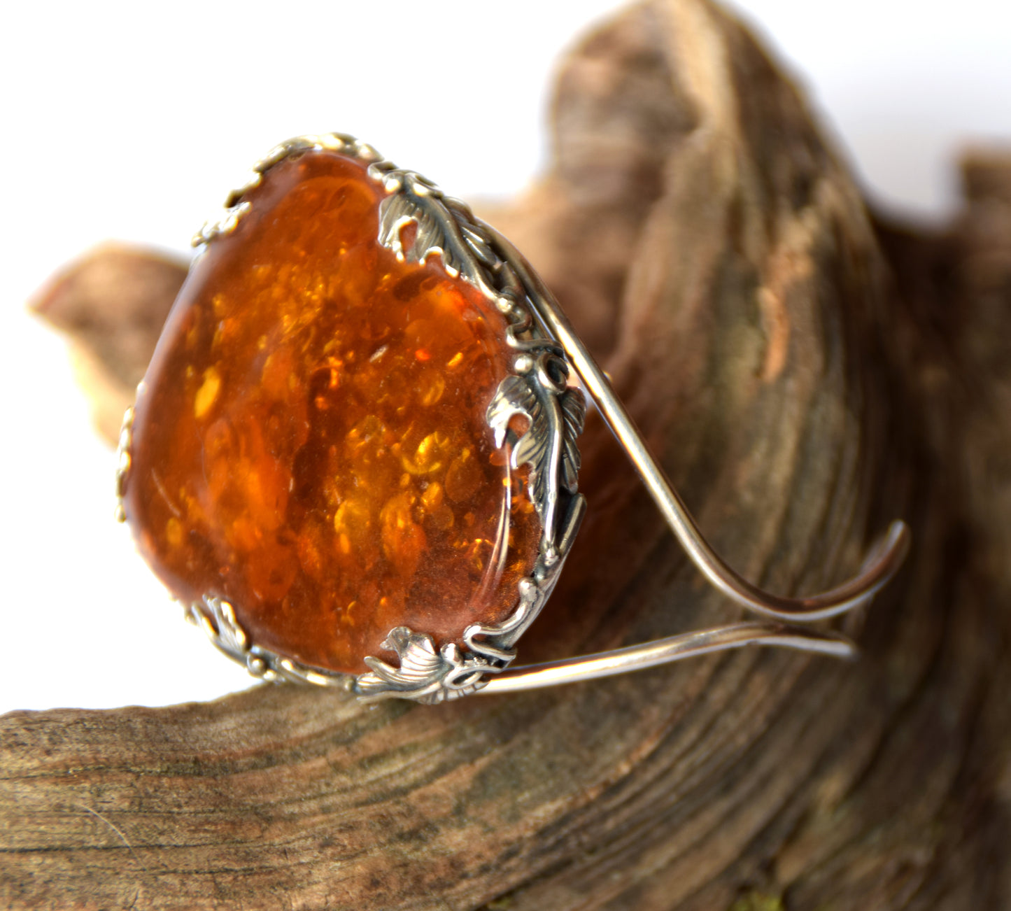 MJ Baltica, bracelet, natural Baltic Amber, 925 Silver, elegant, beautiful, unique, vintage, BB075