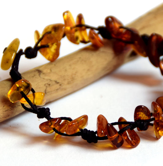 MJ Baltica, bracelet, Natural Baltic Amber, handcrafted, healing, anti-inflammatory, BBS005c