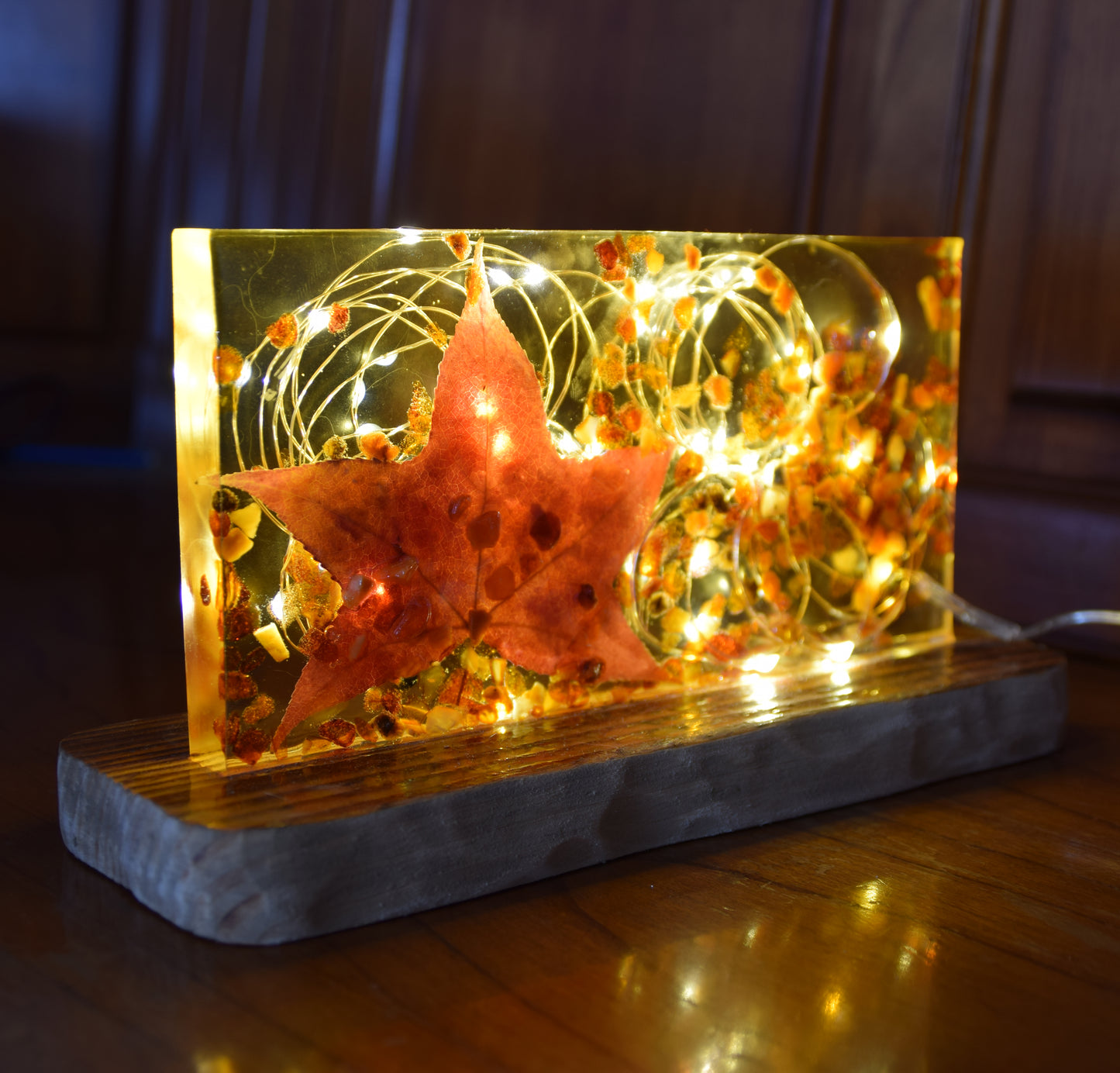 MJ Baltica, lamp, natural Baltica amber, resin, nature, strong, unique, usb connection, large, handmade, artisanal, BF088 (copy)