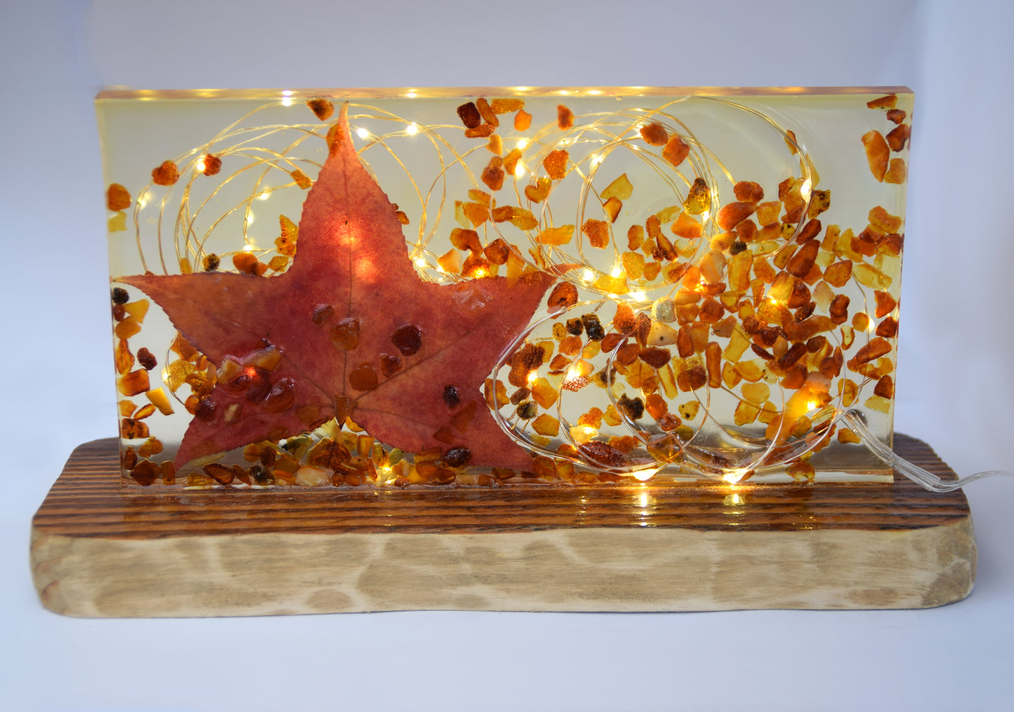 MJ Baltica, lamp, natural Baltica amber, resin, nature, strong, unique, usb connection, large, handmade, artisanal, BF088 (copy)