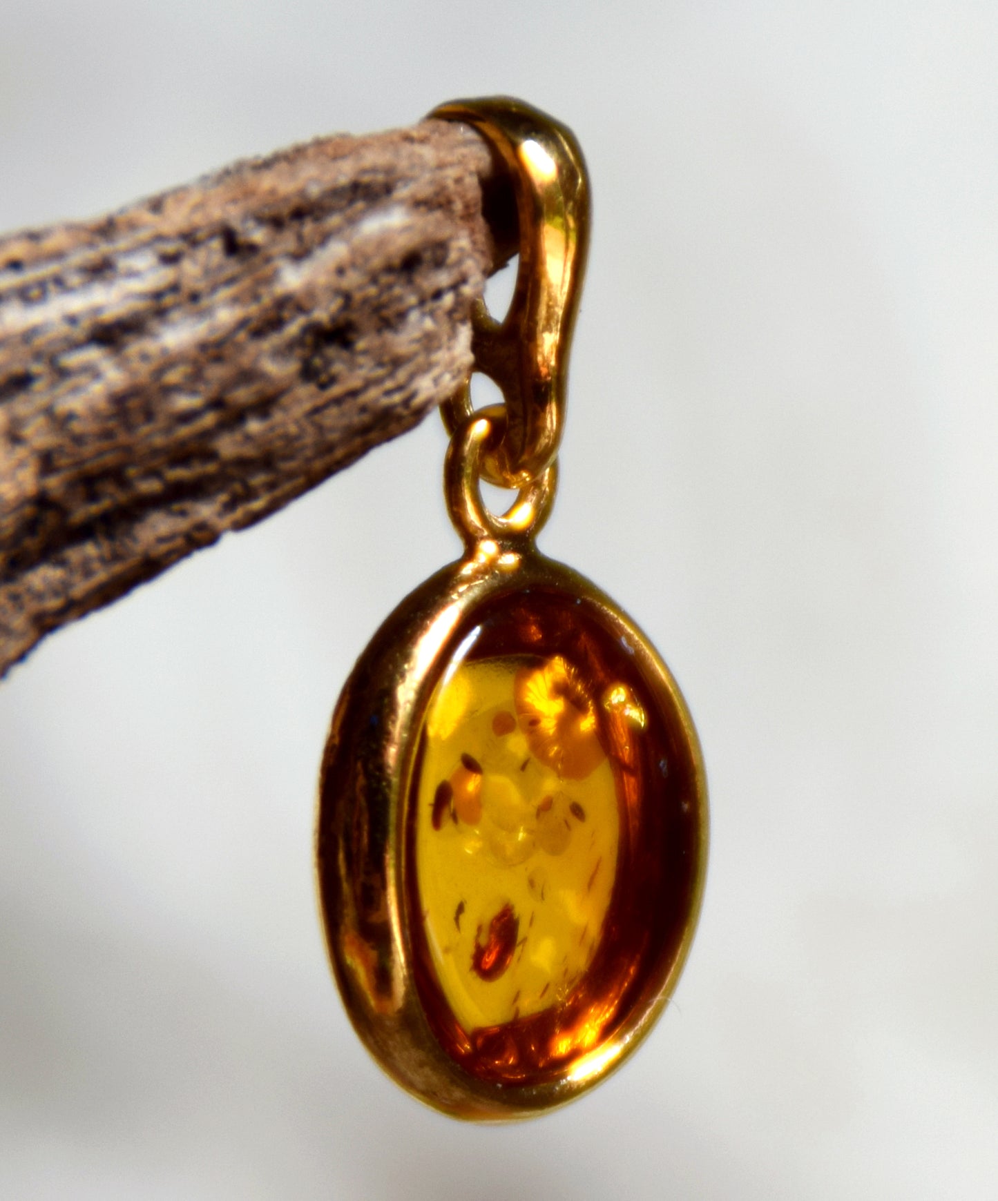 MJ Baltica, pendant, Silver, 14 Gold plated, Natural Baltic Amber, sweet, feminine, BZW017