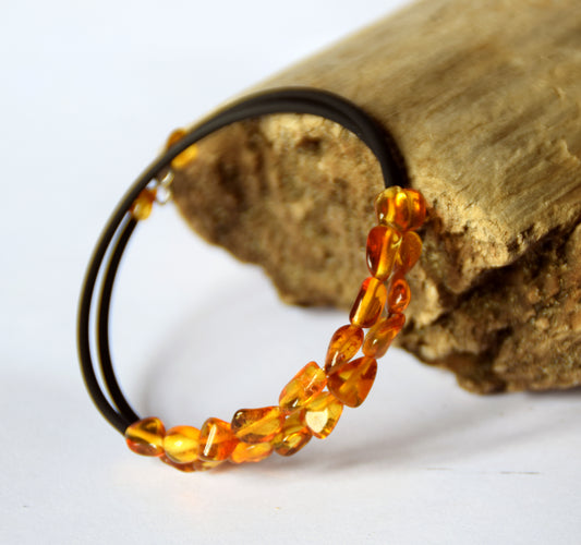 MJ Baltica, bracelet, natural Baltic Amber, healing, anti-inflammatory, protective, BBS031