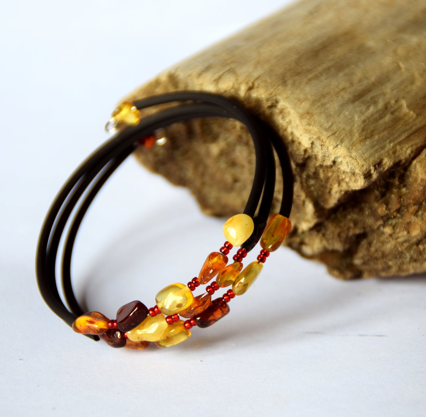 MJ Baltica, bracelet, natural Baltic Amber, healing, anti-inflammatory, protective, BBS033