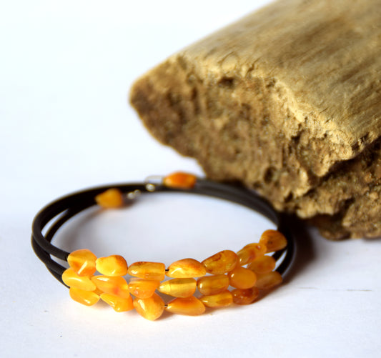 MJ Baltica, bracelet, natural Baltic Amber, healing, anti-inflammatory, protective, BBS034