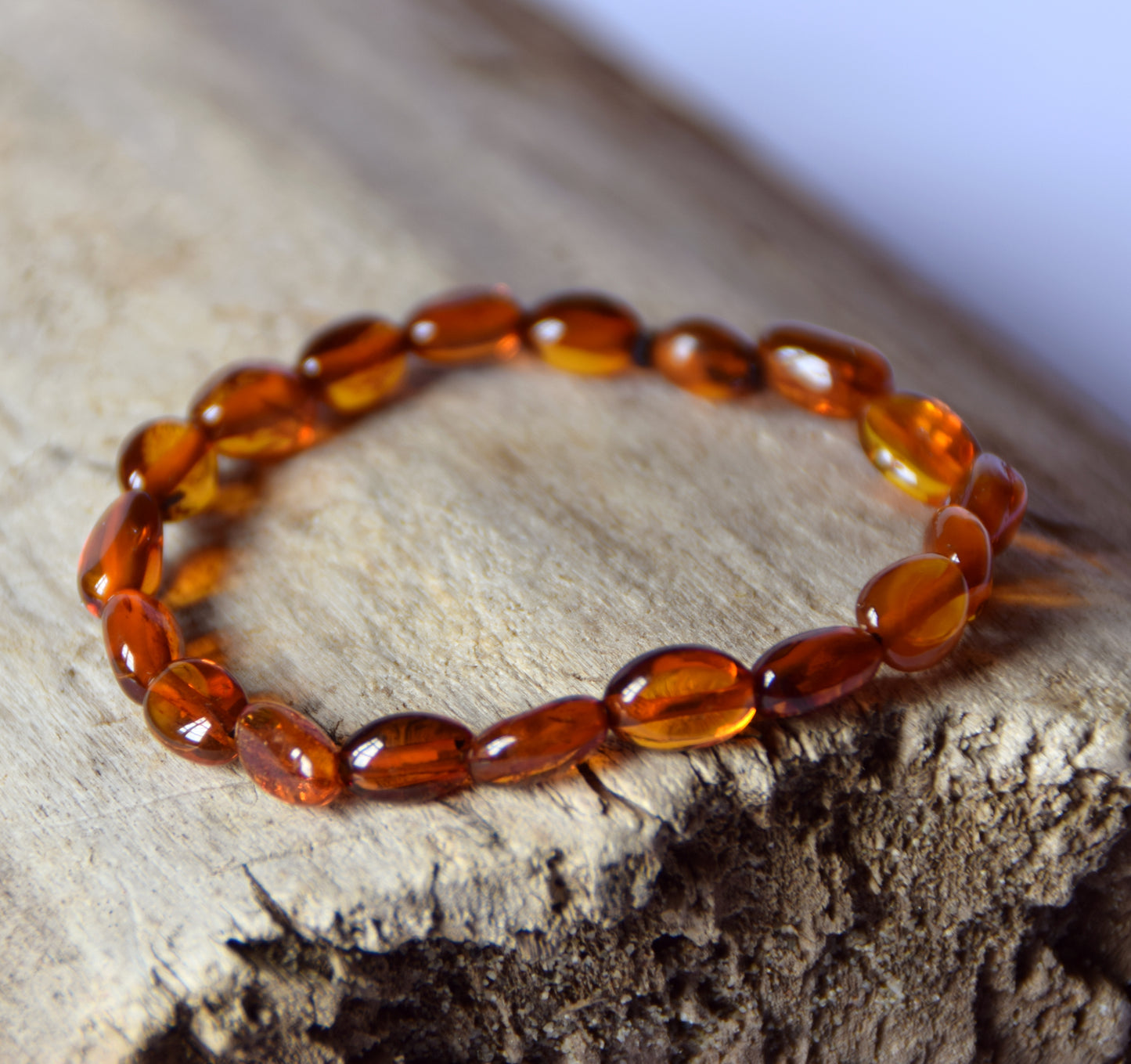 MJ Baltica, bracelet, Natural Baltic Amber, handcrafted, anti-inflammatory, delicate, for children, short, luminous, BBSbimbo1