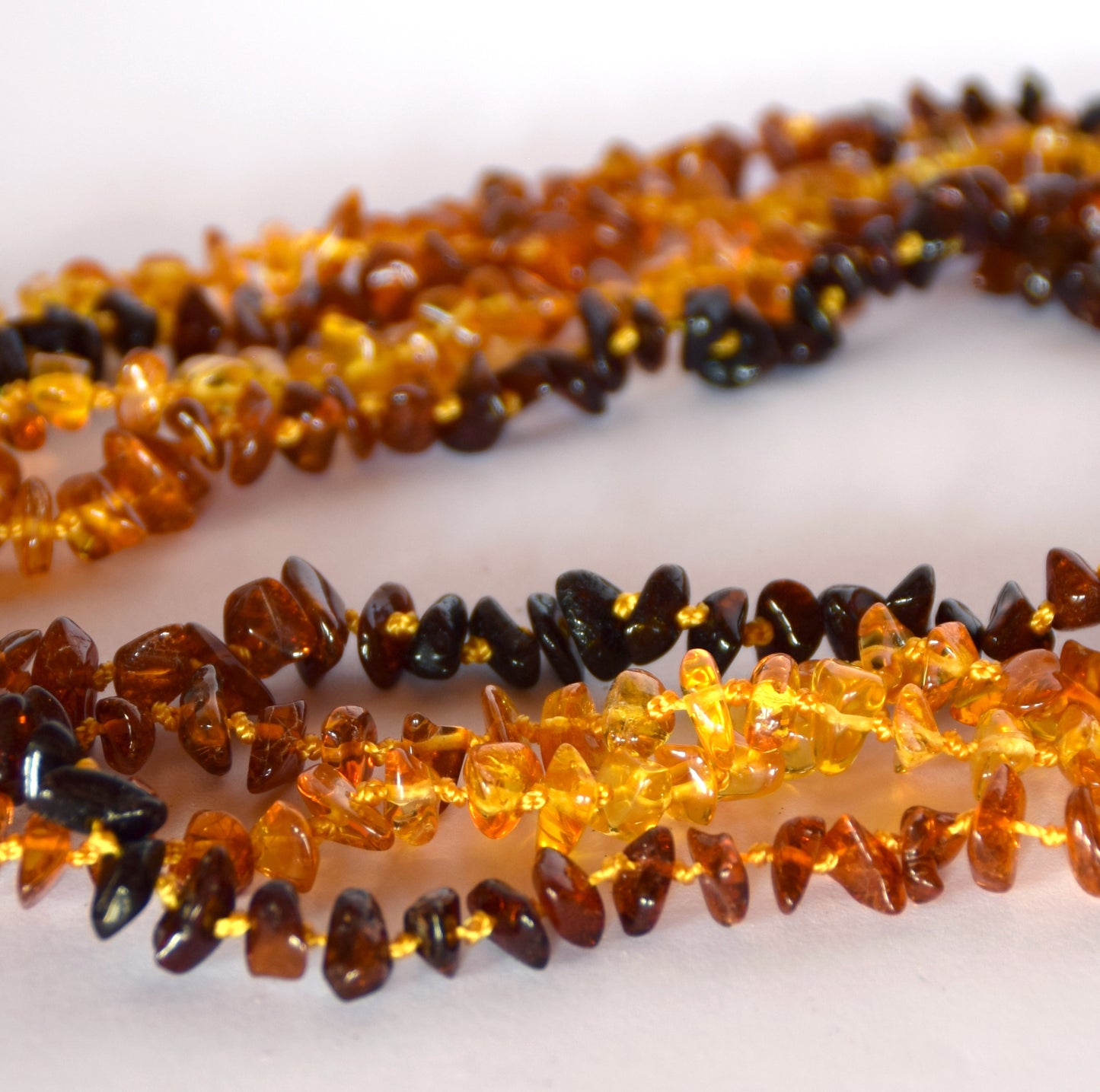 MJ Baltica, necklace, natural Baltic amber, protective, healing, dark, brown, long, BKoBB036