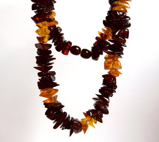 MJ Baltica, necklace, Natural Baltic Amber, square, raw, simple, healing, anti-inflammatory, BKoBB008