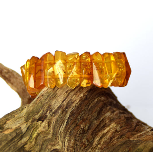 MJ Baltica, bracelet, Natural Baltic Amber, handcrafted, unique, beautiful, protective, BBS002