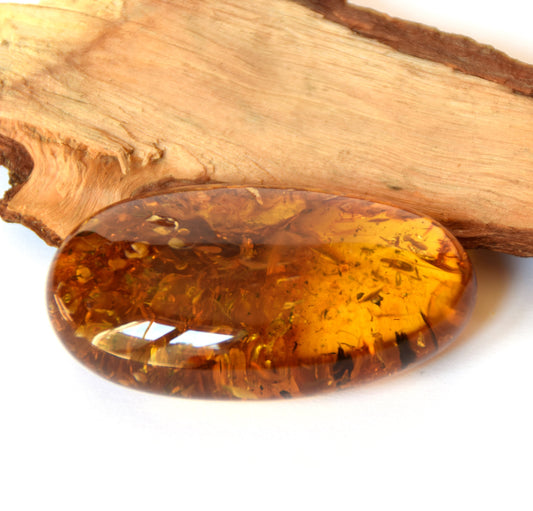 MJ Baltica, Natural Baltic Amber, with inclusions, insects, to be set, collectible, large, unique, beautiful BW095