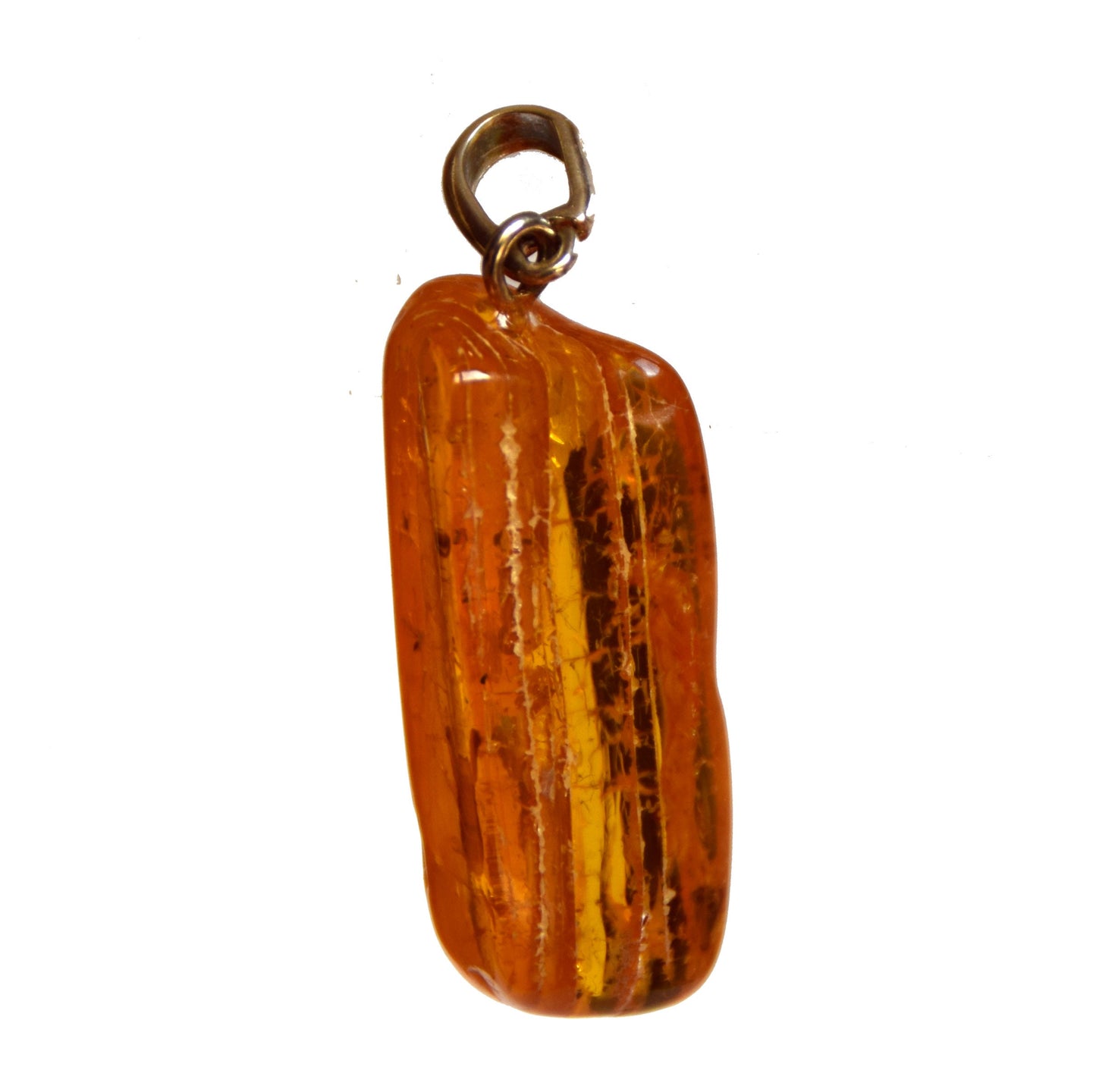 MJ Baltica, pendant, natural Baltic amber, 925 silver, inclusion, insect, prehistoric, BW100